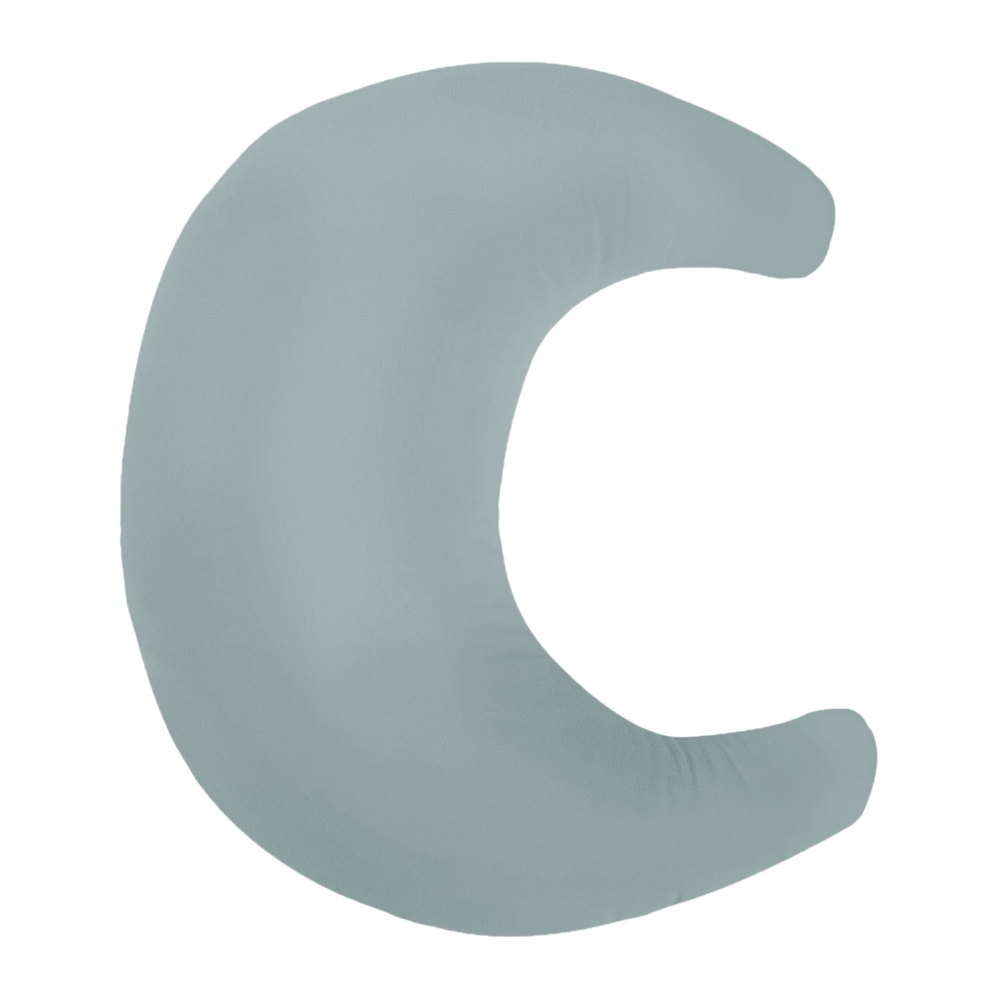 snuggle me Organic Nursing Pillow (New 2025 Design) | Bottle & Breastfeeding Pillow with Organic Cotton Cover & Fiberfill, Machine Washable Feeding Pillow, Newborn Essentials Must Haves (Slate) - v2