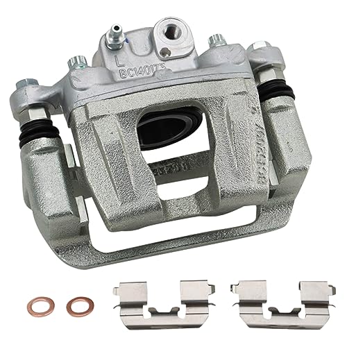 Image of TRQ Rear Left Brake Caliper Drivers Side | For 2017 Genesis G80 2010-2016 Hyundai 2016 Kia K900