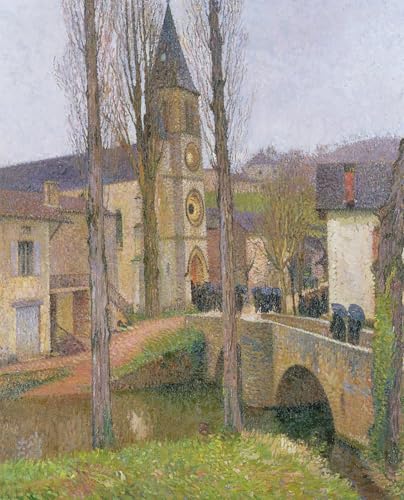 Peinture Henri L'heure de la messe à Labastide du vert : finis les murs de chambre vides