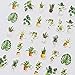 Produktbild BLOUR 45 Blätter/Box Green Plants Fresh Life Dekorative Aufkleber Scrapbooking DIY Tagebuch Album Stick Label