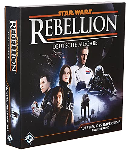 Fantasy Flight Games, Star Wars: Rebellion – Aufstieg des Imperiums, Erweiterung, Expertenspiel, Brettspiel, 2-4 Spieler, Ab 14+ Jahren, 180+ Minuten, Deutsch