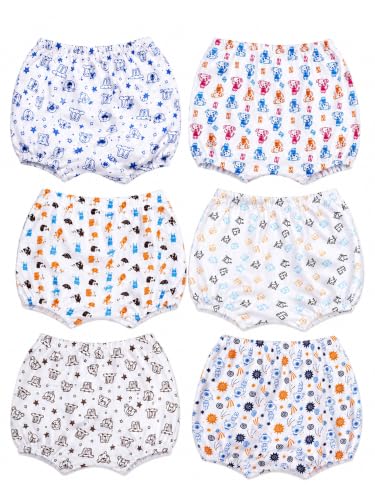 Image of BODYCARE Baby Boys Cotton Trunk | Soft, Breathable & Skin-Friendly Printed Innerwear | Multiple Pack Options