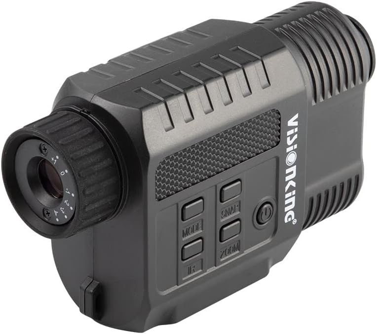 3.5x-9x21 Night Vision 200m Night Goggles with Refractive Adjustment Digital Night Vision Monocular for Video Recording and Shooting for Hunting and Camping with 1GB SD Card (Black)