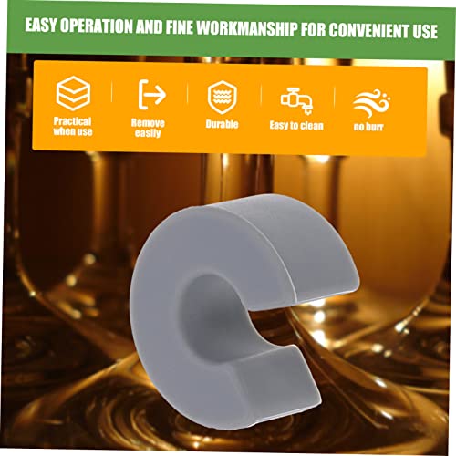 Accessoires de verre Cabilock en silicone de qualité supérieure - 7