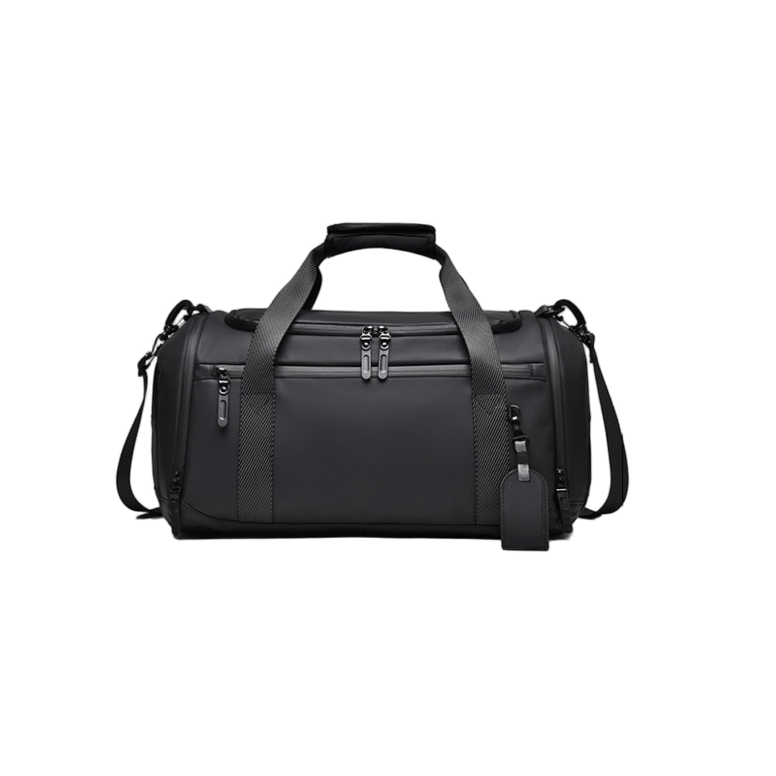 HJDMO - Borsone da palestra impermeabile da 35 l, con scomparto per scarpe, borsa sportiva da viaggio in tessuto Oxford con tasca bagnata per laptop da 15,6 pollici, maniglia superiore imbottita e
