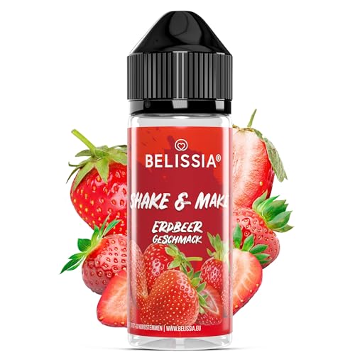Belissia Shake and Make Erdbeer Geschmack 10ml Aroma + Schüttelflasche