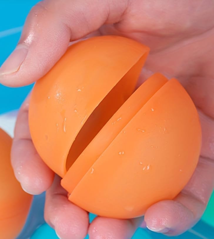 Miniatura 5 de 12 globos de agua reutilizables  Paquete multicolor  Silicona suave  Globos de llenado rápido  Splash  Diversión  Patio al aire libre