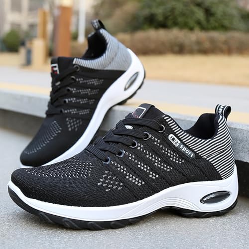 Mens Slip On Walking Shoes Lightweight Gym Sport Jogging Shoes Non-Slip Casual Running Sneakers3