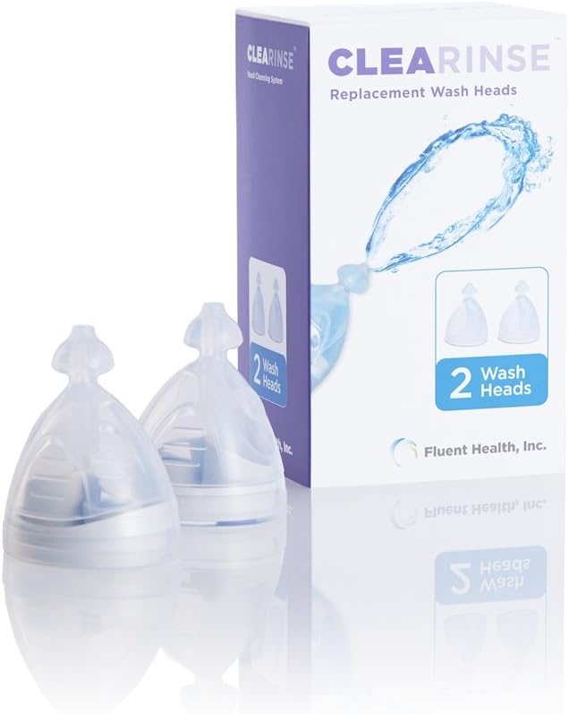 CLEARinse Nasal Cleaning System Replacement Wash Heads