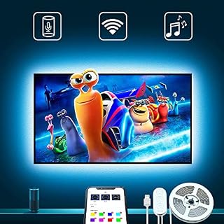 TV LED Backlights, Govee 9.8Ft LED Strip Lights Works with Alexa Google Home