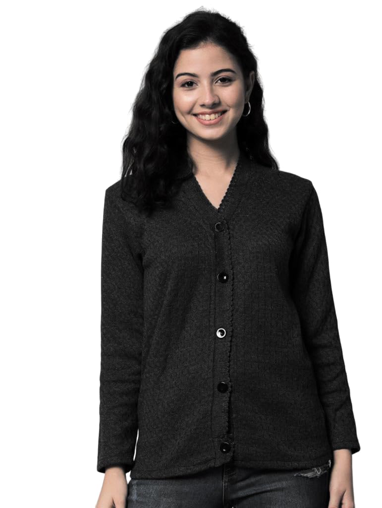 colorchakra Pure Wool Womens Cardigan for Ladies Sweater for Women wear Woolen Sweaters Plus Size-picture-38