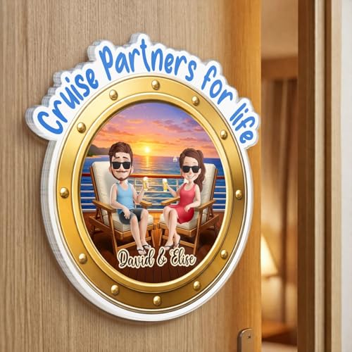 Imán Decorativo para Puerta de Crucero Personalizado miniatura 6