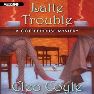Latte Trouble Audiolibro Por Cleo Coyle arte de portada