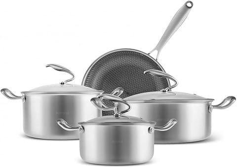 Karaca 5Ply PowerSteel 316+ 7 Parça Tencere Seti