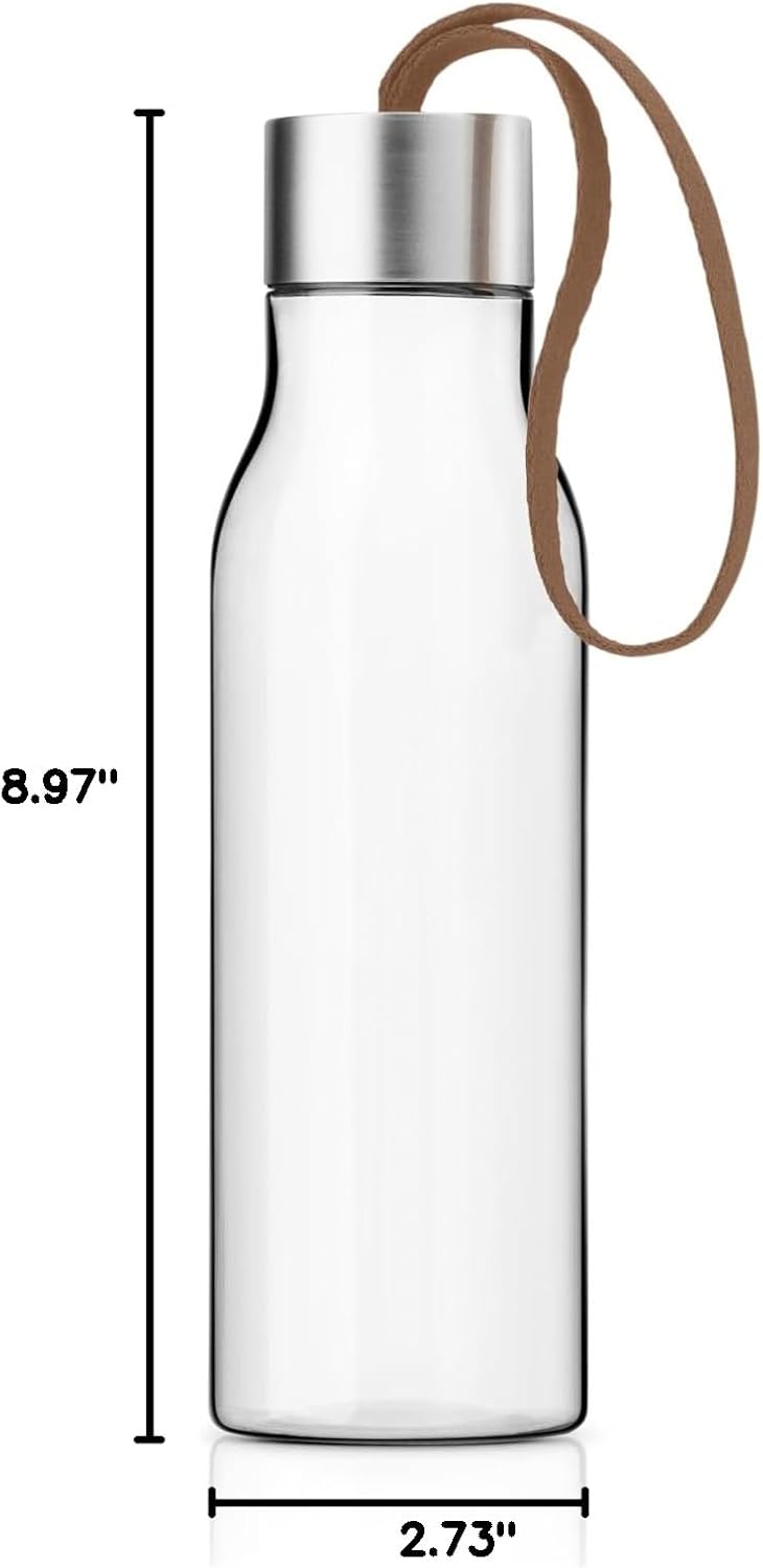 Eva Solo | Drinking bottle 17oz Mocca | Impact-resistant BPA-free plastic | Mocca