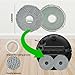 Replacement Parts Accessories for Dreame X40 Ultra Complete L40 Ultra AE/CE X40 Master MOVA P10 Pro P50 Pro Ultra Mop Pads X6; Dust Bag X4; Filter HEPA X4; Main Brushes X2; Side Brushes X4