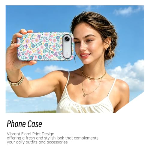Turenature Compatible with iPhone 17 AIR Case Cute Floral Print-Style-11 - image 5