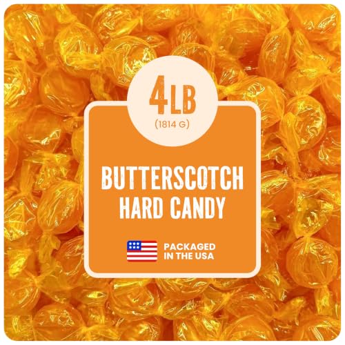 Cambie Butterscotch Hard Candy Individually Wrapped - 4 lbs Hard Candy