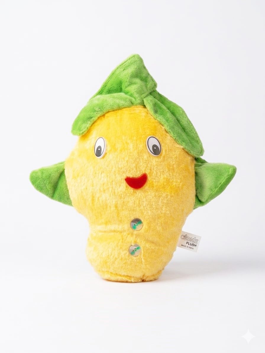 Mango Hand Puppet Toy for Children, Yellow and Green-picture-19
