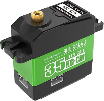 Hiwonder HTS-35H High Voltage Bus Servo 35KG Torque with Three Channels, Temperature, Voltage and Position Feedback