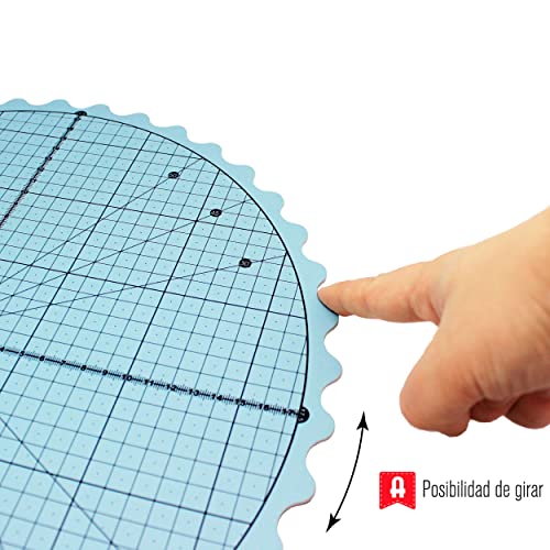 Base de coupe rotative ALFA pour réussir vos projets de patchwork à la maison