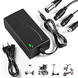 Cargador Patinete Eléctrico 42V 2A Universal (5 Conectores) – Compatible con Xiaomi, Bicicleta Eléctrica y Scooter