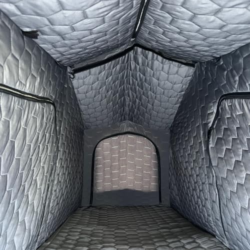 OEX Vertex Thermal Liner for the Vertex Solo Roof Tent with Zip-Out Windows, Insulated, Noise Reducing, Four Season Compatible