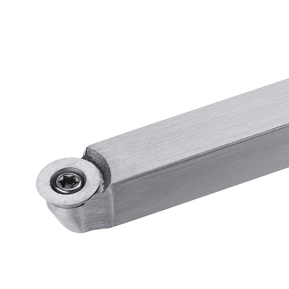 ChaRLes Tour De Bois Tournage Outil Carbure Insert Cutter Outils Tige Carrée Avec Poignée En Bois Outil De Menuiserie - C