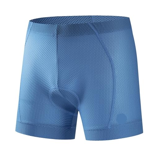 Culotte Ciclismo Hombre Pantalones cortos de ciclismo profesionales de verano for hombre, ropa interior transpirable con acolchado 3D, ropa interior deportiva for montar en bicicleta de montaña, panta