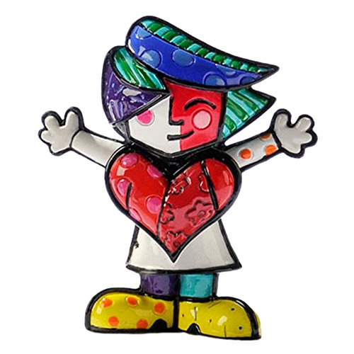 Romero Britto Mini Girl Figurine Chessy by Giftcraft