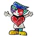 Romero Britto Mini Girl Figurine Chessy by Giftcraft