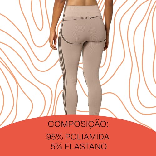 Calça Legging Trifil Sport Sem Costura Com Secagem Rápida | Preto | M