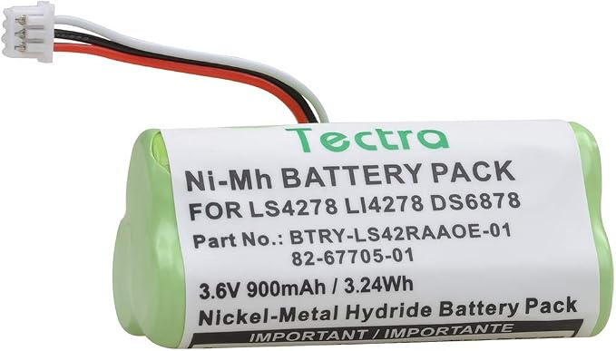 Tectra 2-Pack batería para escáner Motorola LS4278 miniatura 2