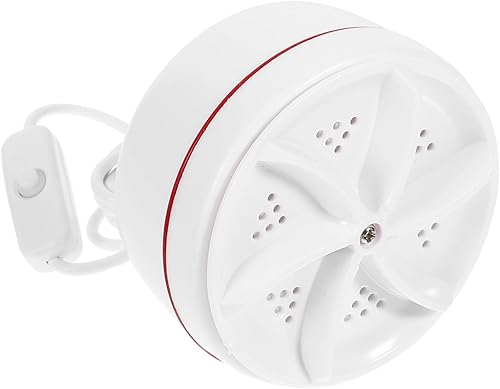 Homoyoyo Lavadora portátil de 30 W, Lavadora USB con rotación inversa hacia adelante, limpieza profunda para ropa, calcetines, viajes, rv,