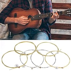 Corde de guitare | Remplacement des cordes pour les interprètes de guitare, intonation parfaite, sensation constante, durabilité fiable, spectre tonal complet, pièces de rechange pour guitare - Les Beatles, Paul McCartney, John Lennon, RIngo Starr, George Harrison