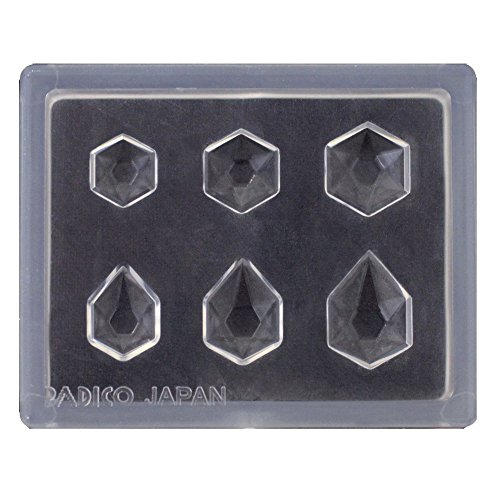Moule mini-bijoux coupé Hexagon Padico pour création en résine unique