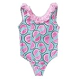 YunYoud Rückenfrei Kinder Schwimmanzug Mädchen Blumen Badebekleidungs Badeanzug Kleinkind Baby Badeanzüge Sommer Strand Spielanzug Süß Einteilig Strampler (Pink, 3 T)