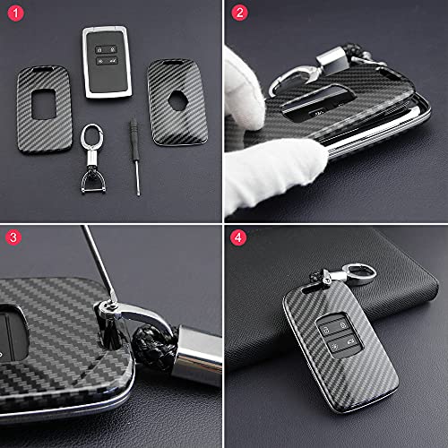 Coque de clé cassée ? Boîtier ABS noir pour protéger télécommande Megane Clio Captur Scenic