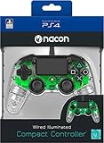 controller wired a luce verde per ps4 nacon