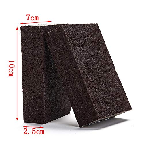 Hanpiyigqjhm Reinigingssponzen, 5 stuks van 10 * 70 * 25mm High-Density Emery Magic Spons voor het reinigen van… - Image 5