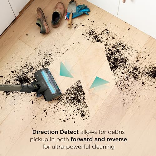 Image of Shark PowerDetect Pet Plus Clean & Empty Cordless Stick Vacuum & Auto-Empty System, Powerful Suction, HEPA Filtration, Carpet & Hard Floor, Portable, Stick Vacuum for Pet Hair, Dark Gray, IP3253