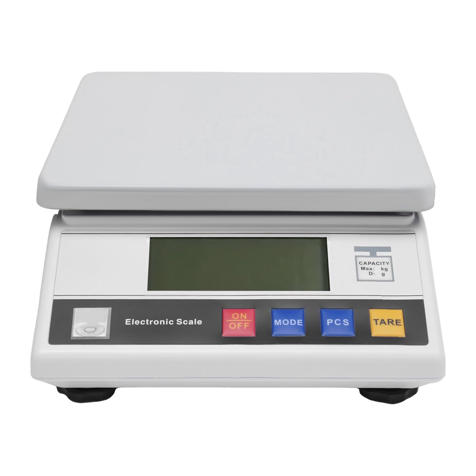 Báscula de laboratorio – 7500 g x 0,1 g – Báscula electrónica de alta precisión, digital y precisa con pantalla LCD, báscula industrial electrónica