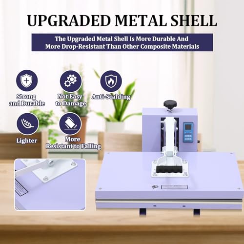 High Pressure Heat Press Machine for T-Shirts and More