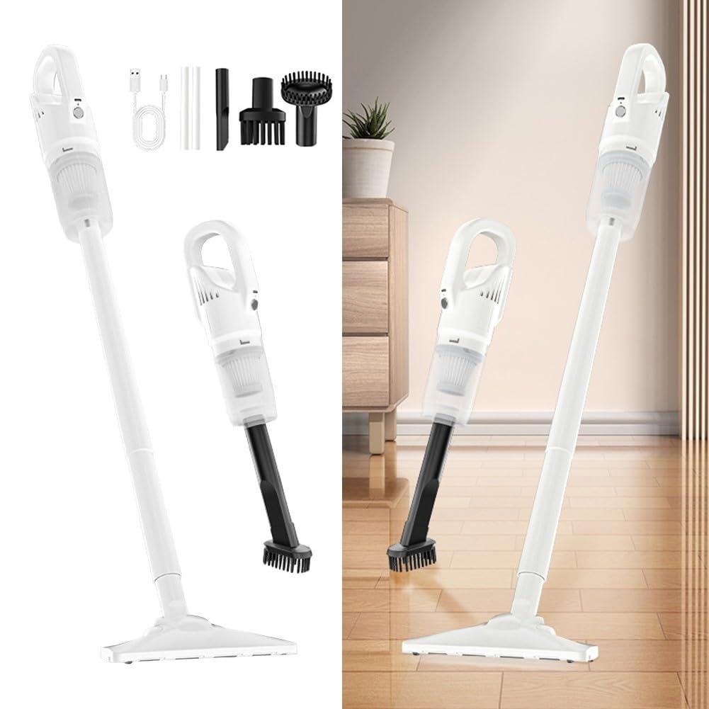 SPORTARC Aspirateur Voiture Sans Fil 3 En 1 - Brosse Électrique Flexible, 150W, 50 000 Pa