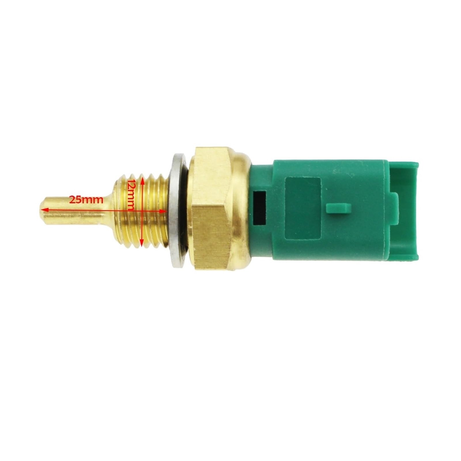 Sensor de temperatura del refrigerante Temperatura del refrigerante del motor Compatible con Peugeot Compatible con Fiat Compatible con Toyota Sensor de temperatura del refrigerante de agua(5pcs)