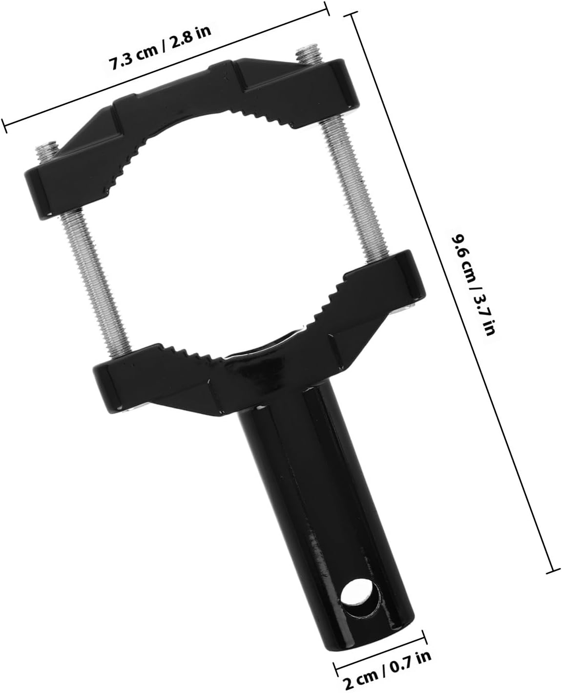 Motorcycle Headlight Mount Bracket and Front Fork Clamp Universal Suspension Shock Absorber Support for Motorcycle and Electric Bike Lighting Accessories