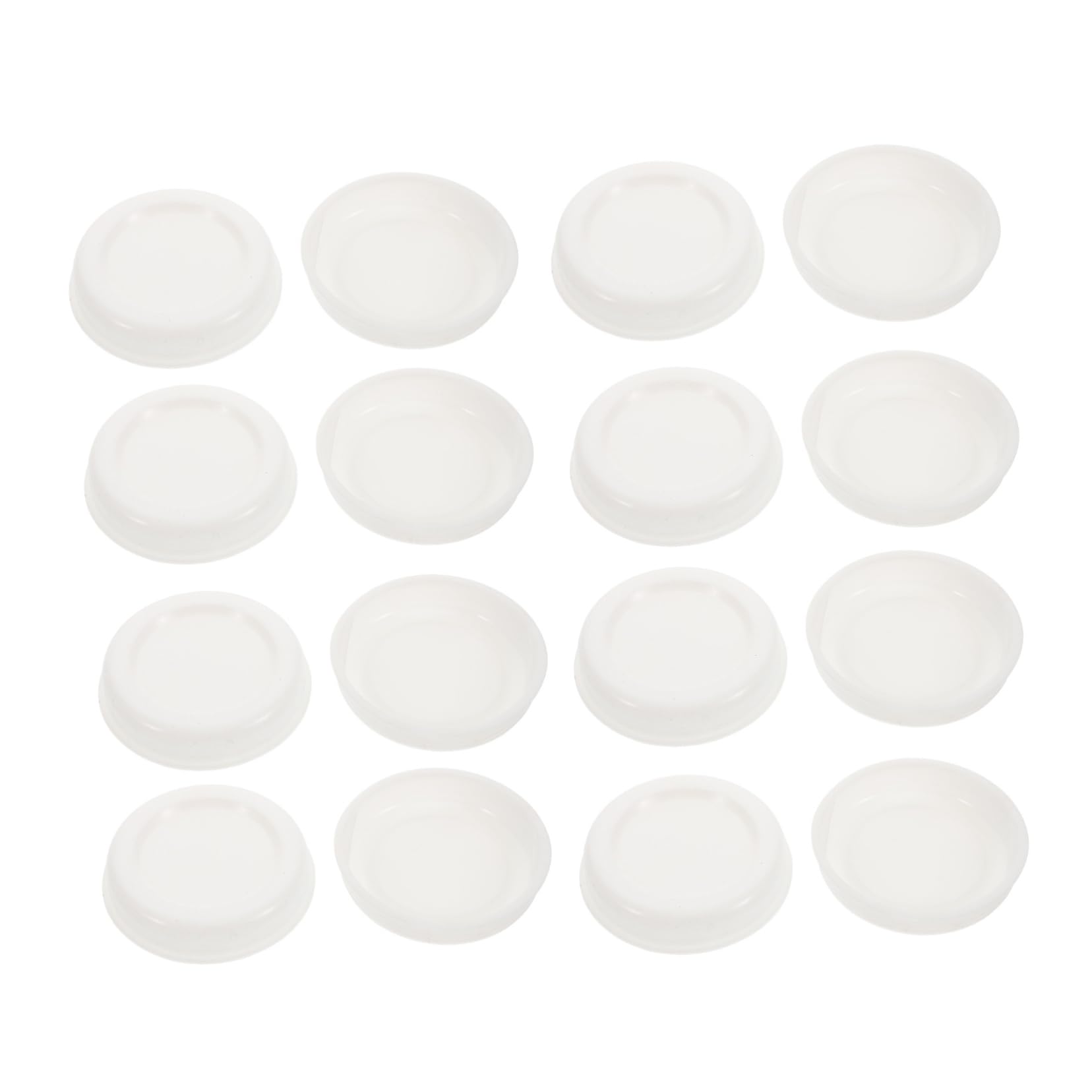 OSALADI Cylindrical Paper Tube Covers Pack Kraft Paper Tube Caps for Cardboard Craft Rolls