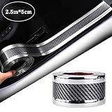 🚗【GRÖSSE】 ： Rollen mit einer Länge von jeweils 2,5 m (5 cm breit x 2,5 m lang) Wir haben verschiedene Größen, um Ihren unterschiedlichen Anforderungen gerecht zu werden. Darüber hinaus können Sie auf die gewünschte Länge zuschneiden, um sie an Ihre verschiedenen Anwendungen anzupassen