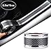 Auto-Türschwellerschutz,Einstiegsleisten,Karbonfaser Biegbarer,Türschwellenabnutzung Pedal,Auto Stoßstange,Spoiler Schutzverkleidung Abdeckung Aufkleber Ubehör,für universal Car SUV Truck(2,5M * 5CM)