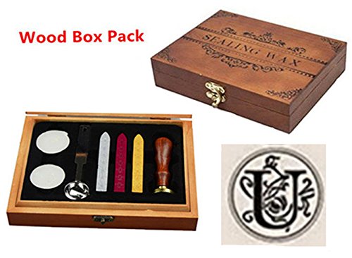 Kit tampon cachet de cire vintage pour personnaliser vos faire-part